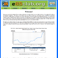 E85 Club non-profit organization home page